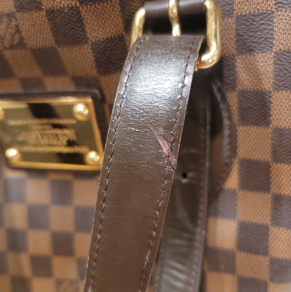 💥SOLD💥Louis Vuitton Damier Ebene Hampstead MM - Picture 13 of 15